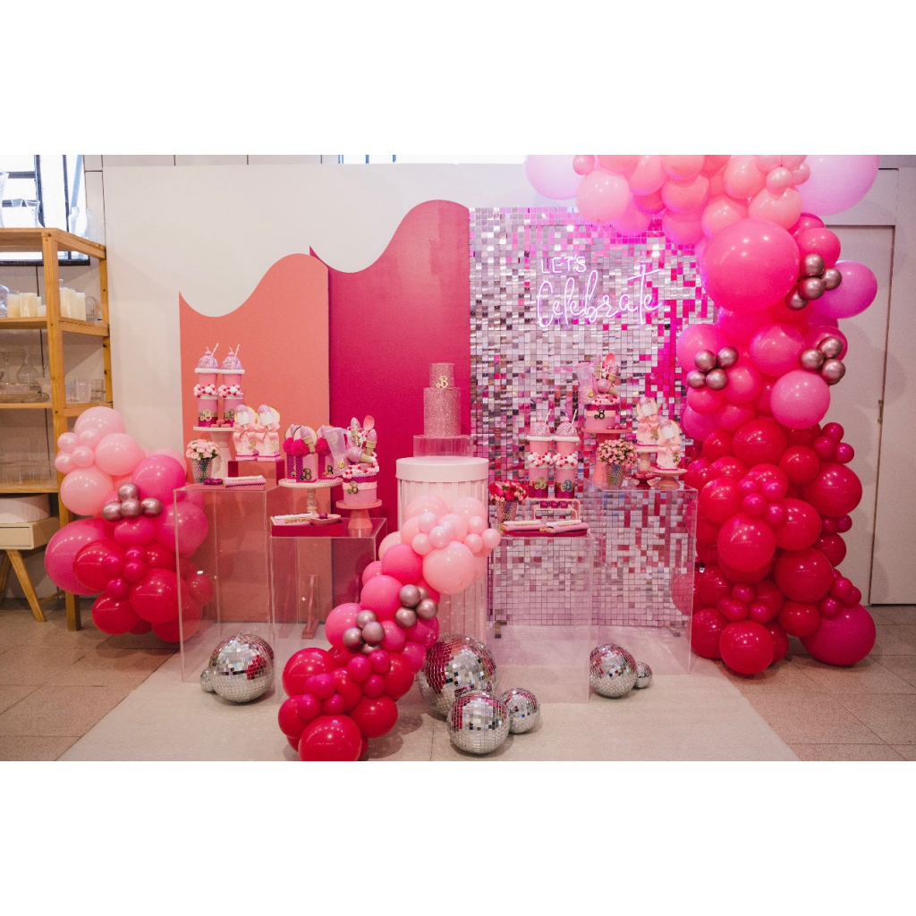 DIY Barbiecore: Como Criar Painéis e Mesas de Doces Incríveis