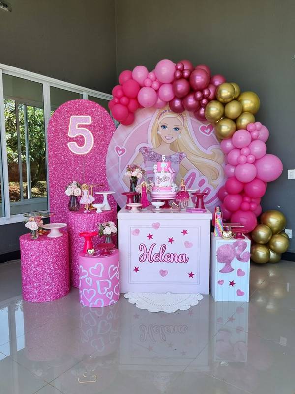 decoração barbie