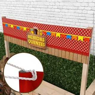 decoração barraca de bebidas festa junina