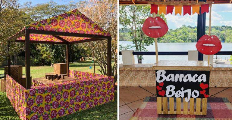 erros comuns decoração barraca junina evitar