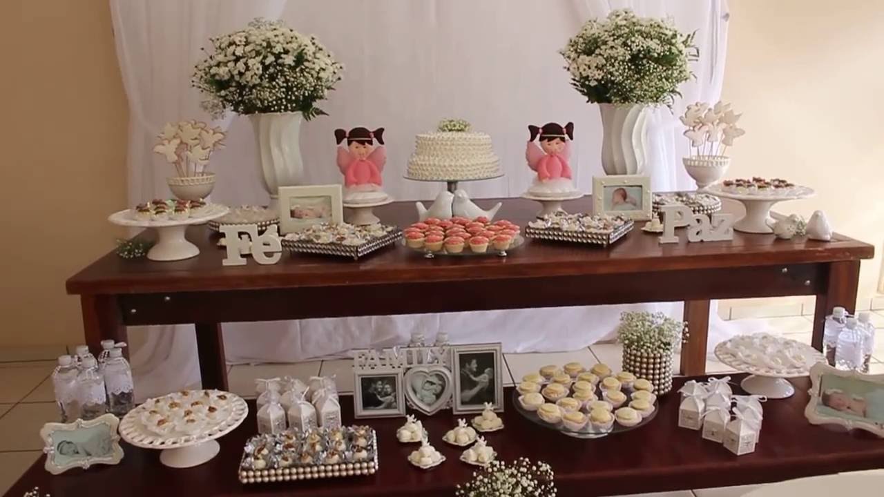 Decoração de Batizado em Casa: Ideias Simples e Elegantes