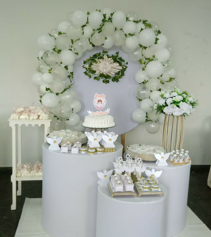 ideias decoração batizado menino e menina juntos