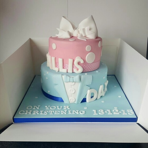 decoração batizado menino e menina vs batizado separado