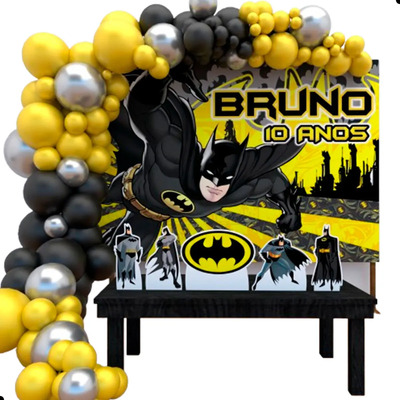 decoração batman infantil barata