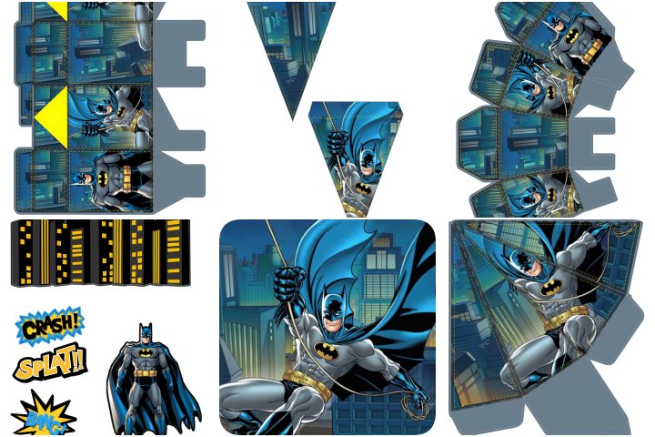 decoração batman infantil