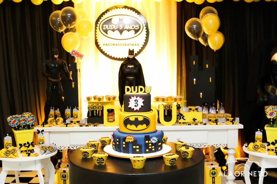 evitar erros decoração festa batman