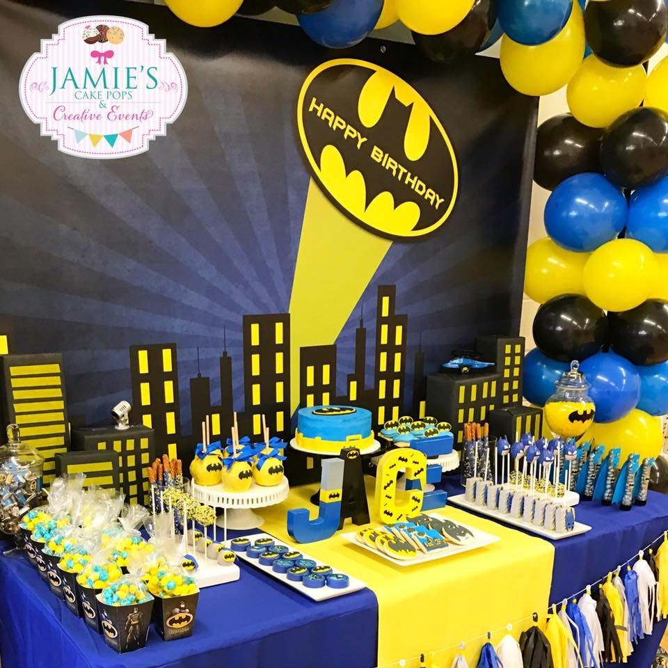decoração batman infantil barata