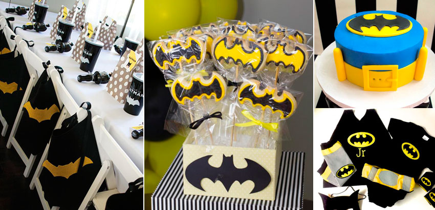 decoração batman infantil