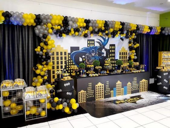 decoração batman luxo