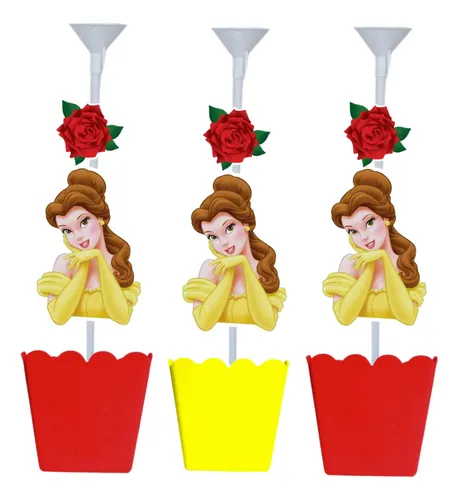 decoração bela e a fera