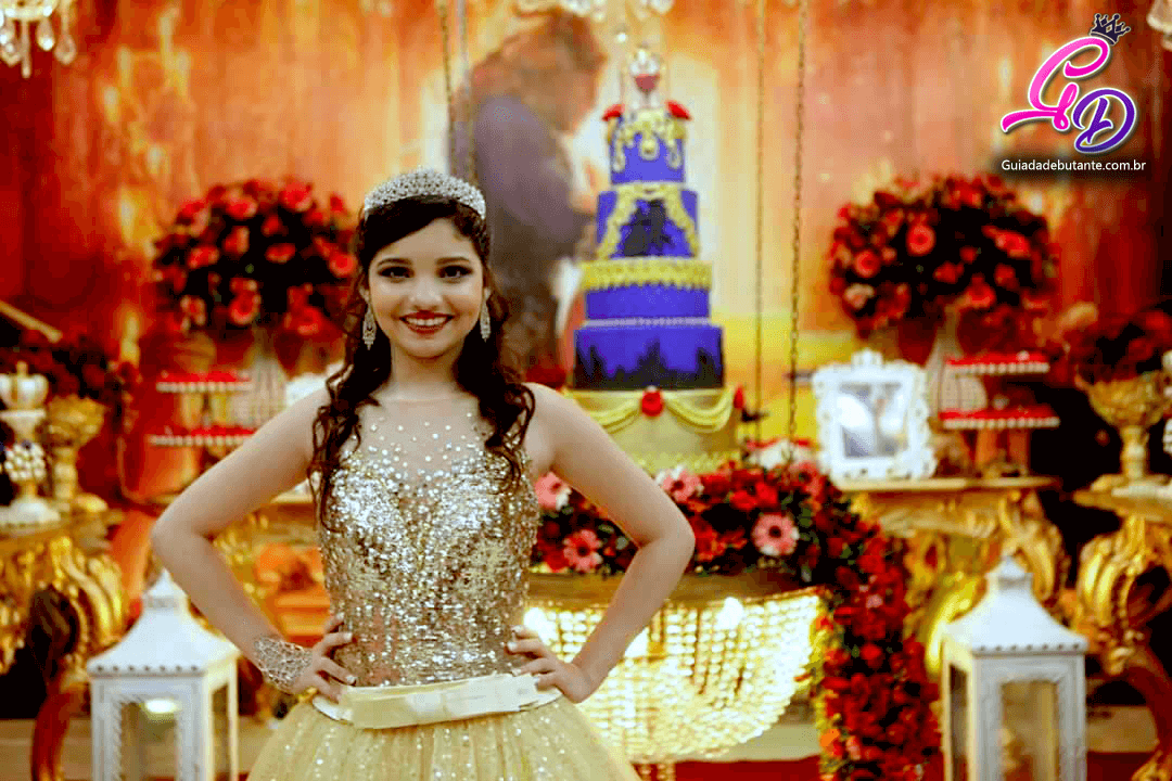 decoração bela e a fera