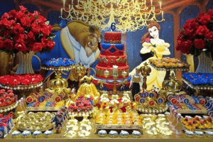 ideias criativas decoração bela e fera para festas