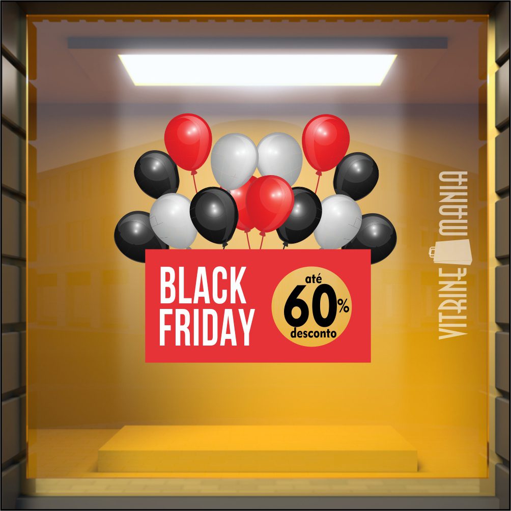 erros comuns na decoração de black friday com balões