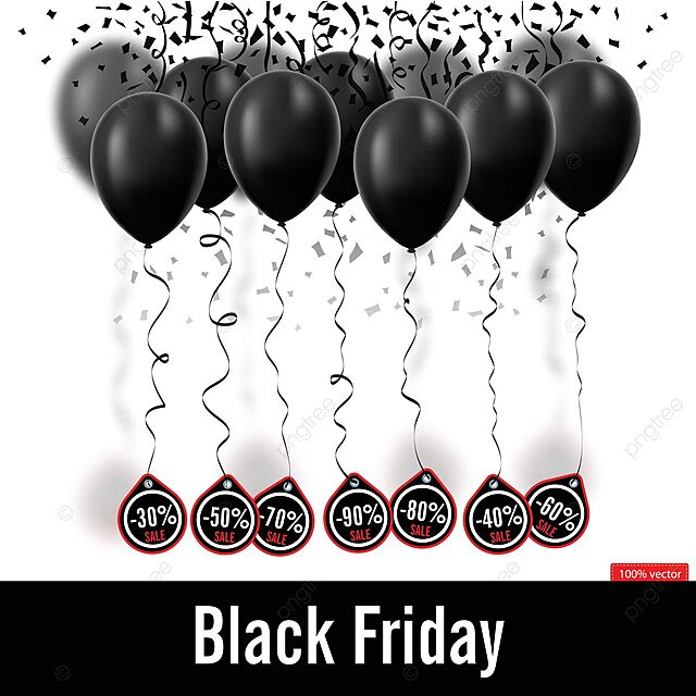 erros comuns na decoração de black friday com balões