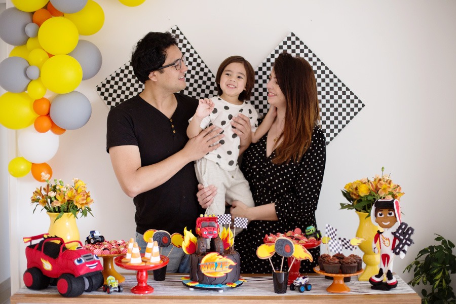 ideias criativas festa blaze monster machines