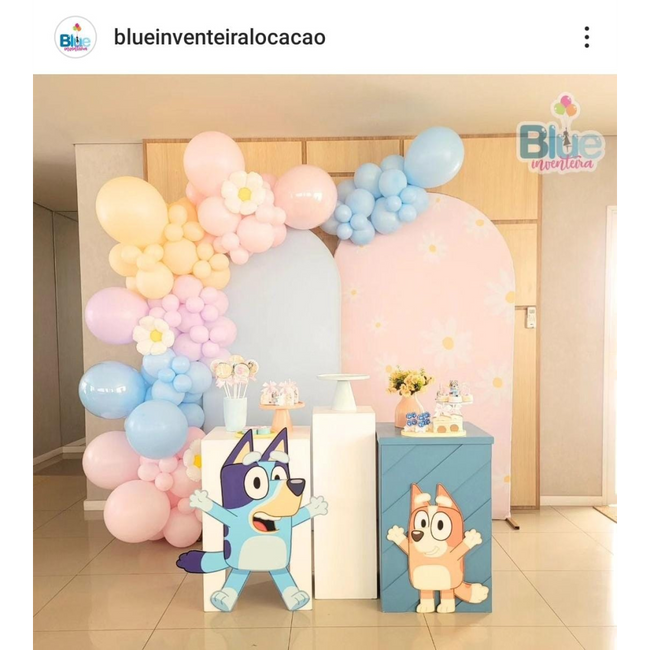 decoração bluey