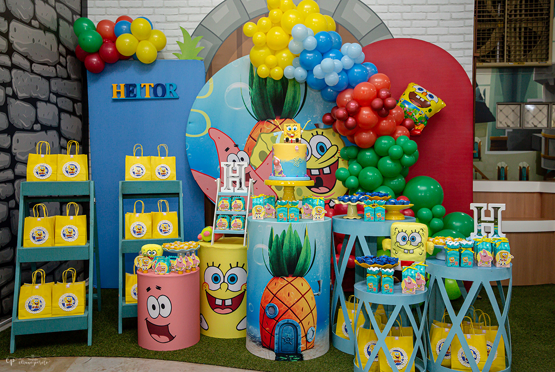 Cardápio Temático Bob Esponja: Receitas e Lanches Inspirados no Siri Cascudo