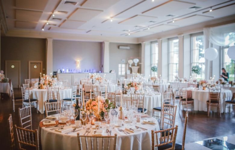 decoração bodas de ouro