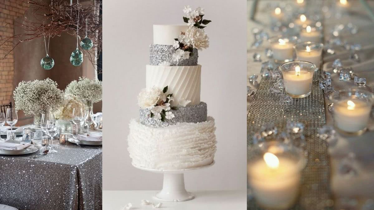 decoração bodas de prata