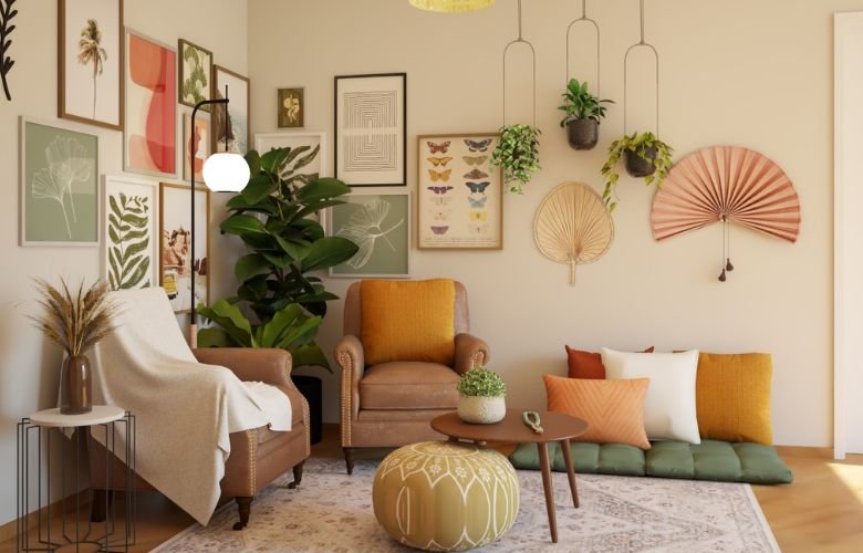 decoração boho casa