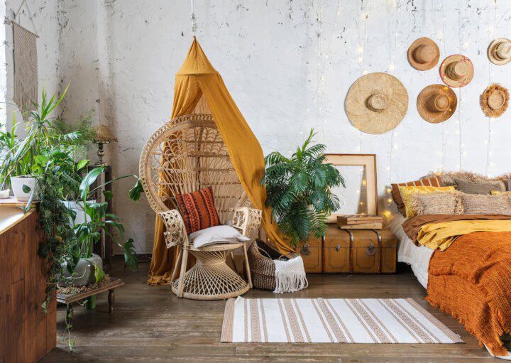 decoração boho casa
