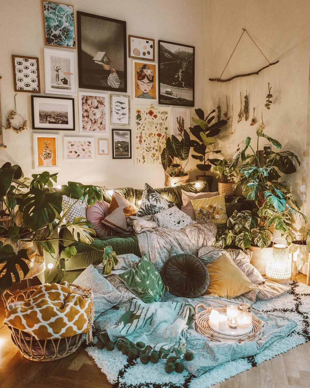 decoração boho vs decoração escandinava