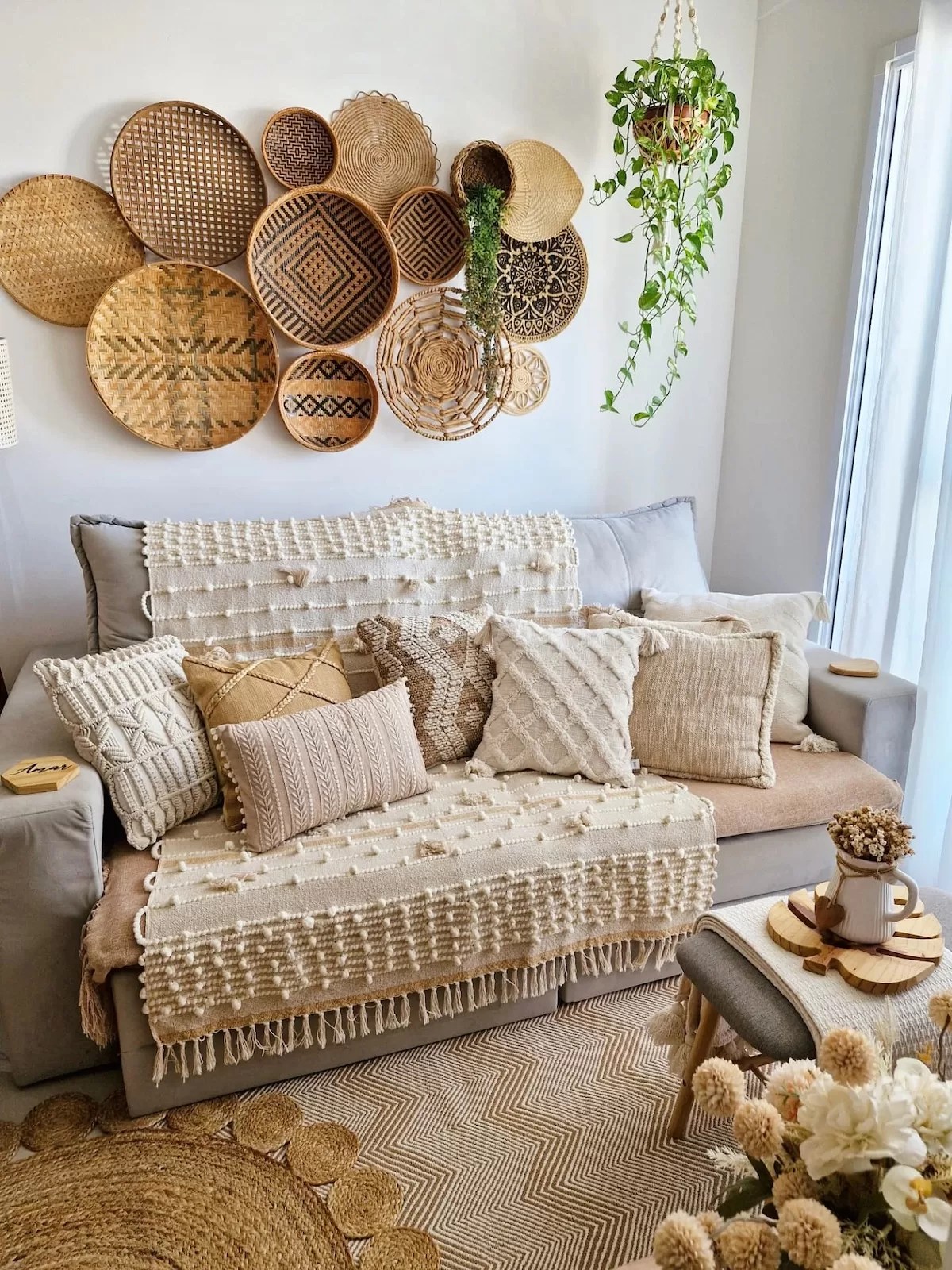 decoração boho chic