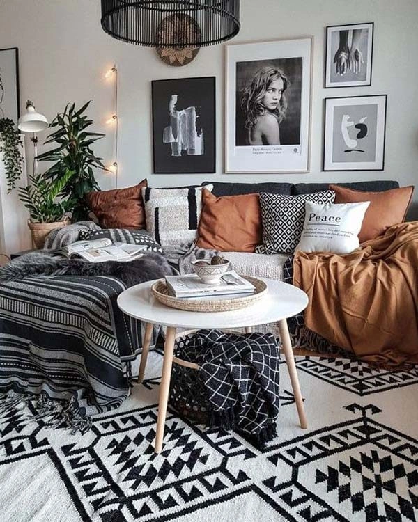Materiais Naturais Essenciais para uma Decoração Boho
