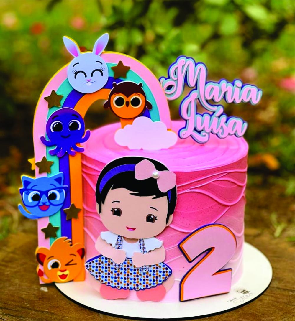 decoração bolofofos feminina