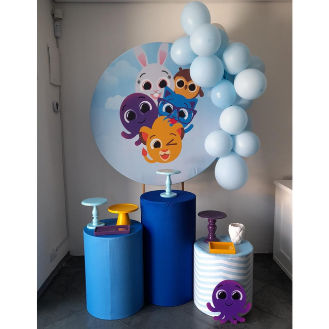 decoração bolofofos feminina