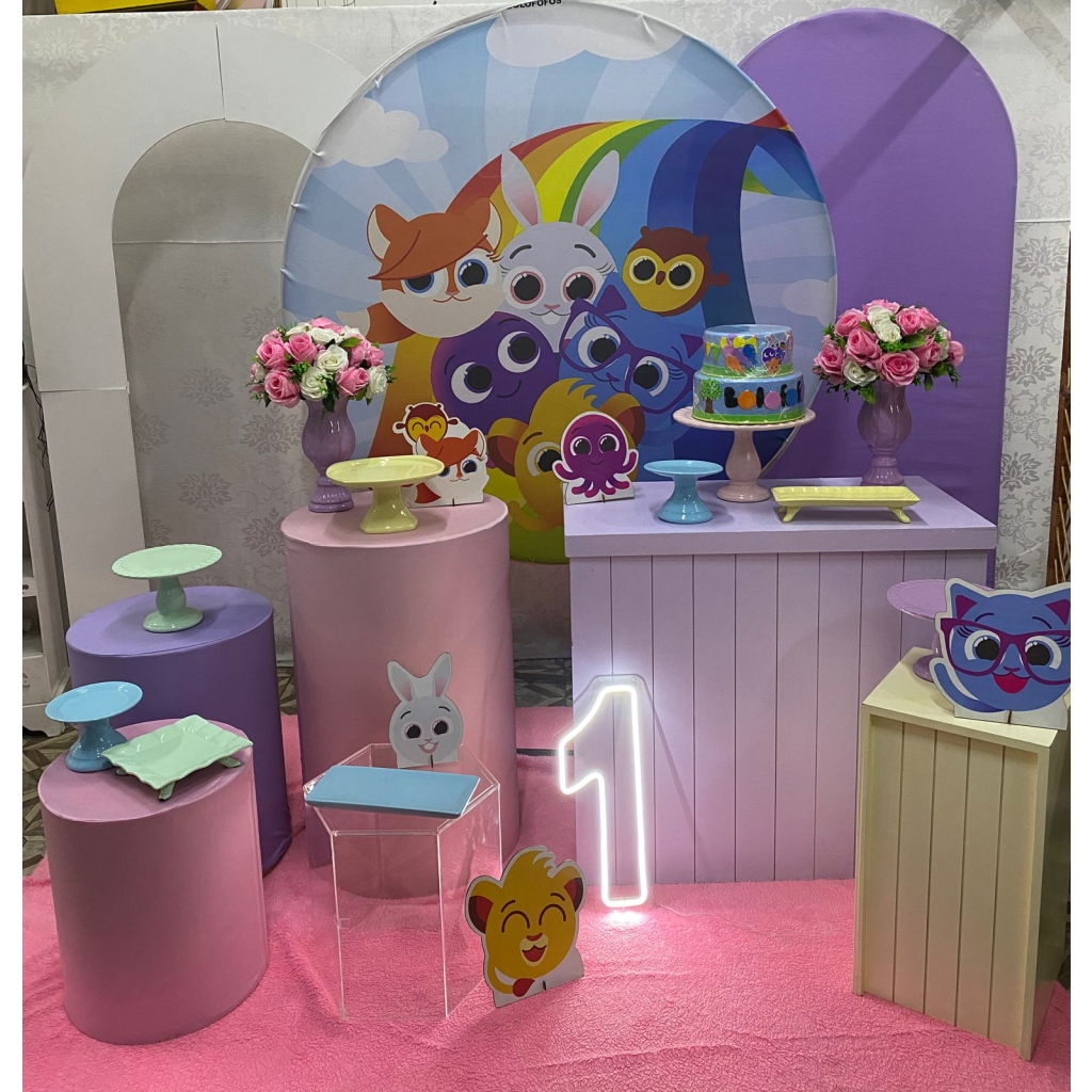 decoração bolofofos feminina