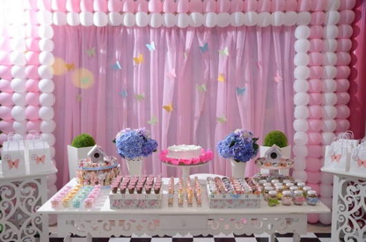 decoração borboleta