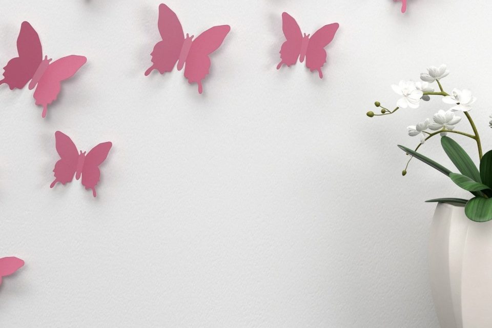 Transforme seu Quarto com Enfeites de Borboleta em MDF