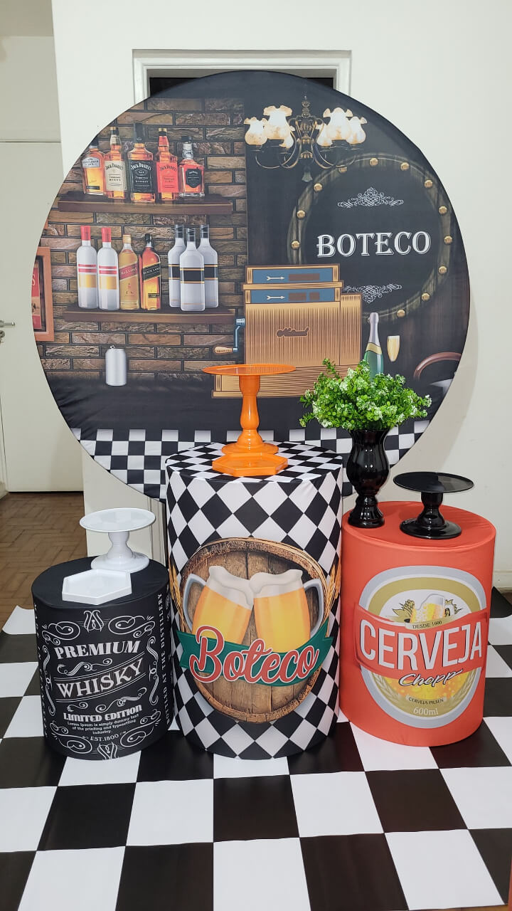 decoração boteco barata