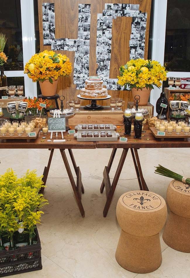 festa boteco feminino em casa