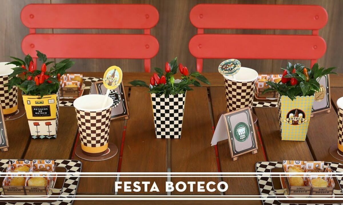 5 ideias de títulos:
1. Decoração de Boteco Masculino: Guia Completo para um Ambiente Autêntico
2. Petiscos de Boteco: O Cardápio Perfeito para sua Festa
3. Kits de Decoração para Festa de Boteco: Praticidade e Estilo
4. Elementos Essenciais para uma Decoração de Boteco Masculino Inesquecível
5. Como Criar uma Festa de Boteco em Casa: Dicas de Decoração e Comida