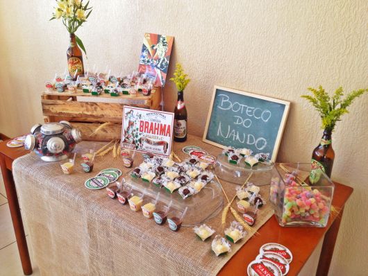 decoração boteco simples