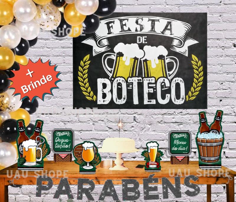 Mesa de Boteco Perfeita: Petiscos e Doces Nostálgicos para sua Celebração