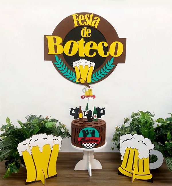 Kits de Decoração Boteco: Praticidade e Economia para sua Festa