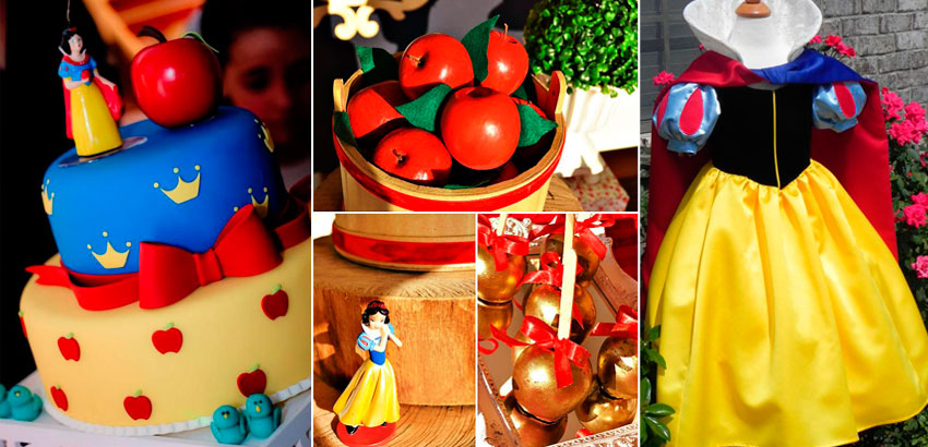 Como Criar um Painel de Festa Branca de Neve Incrível com Pouco Dinheiro