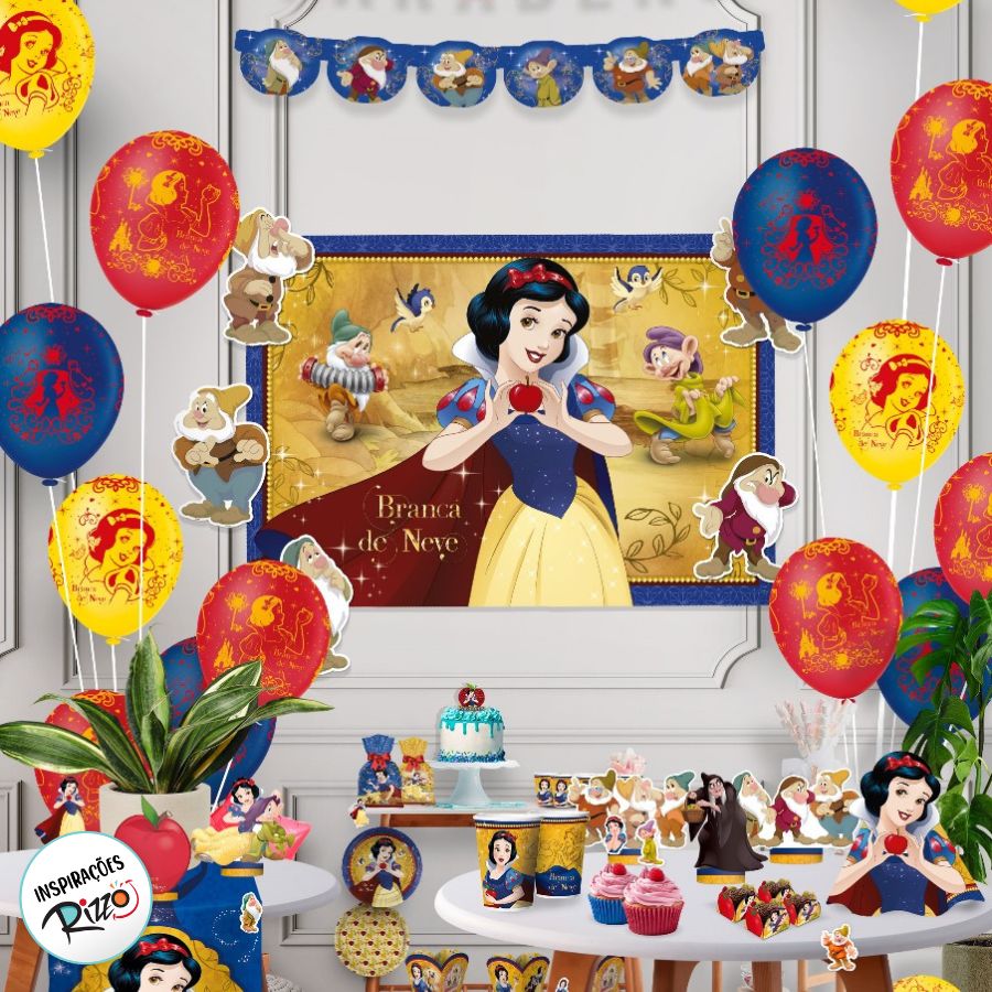 Receitas Simples de Doces Temáticos para sua Festa Branca de Neve