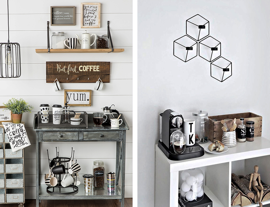 decoração cantinho do café