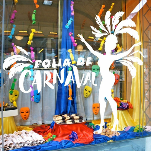 como economizar decoração carnaval supermercado