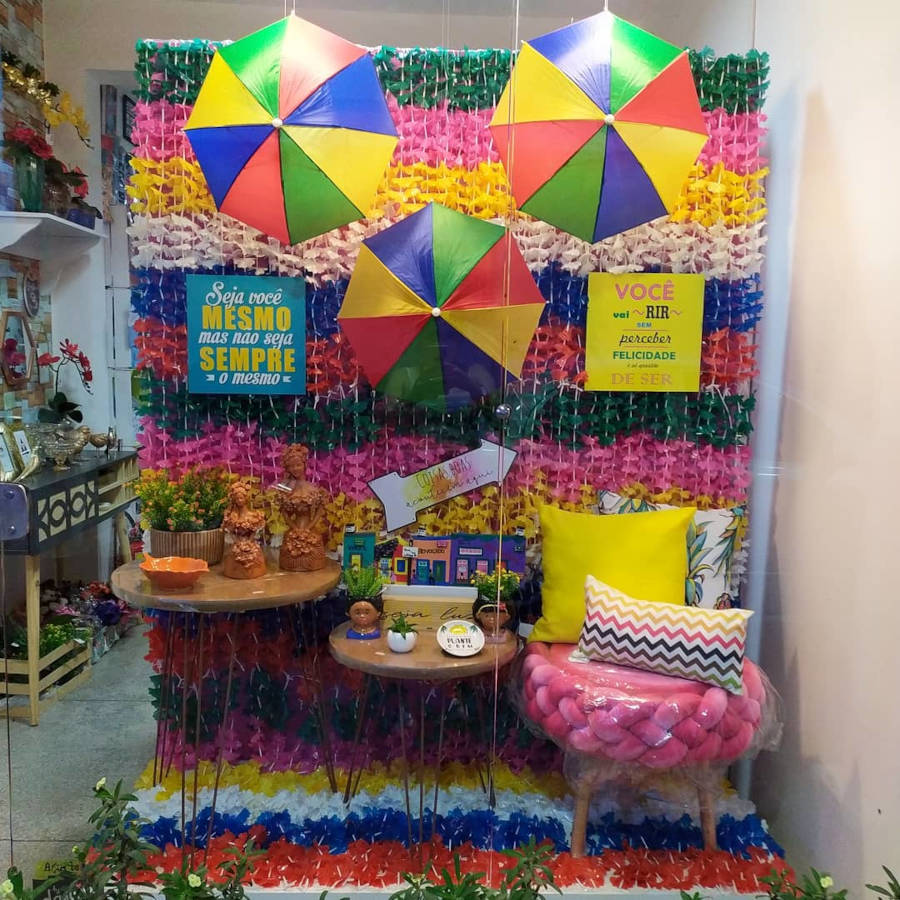 como economizar decoração carnaval supermercado