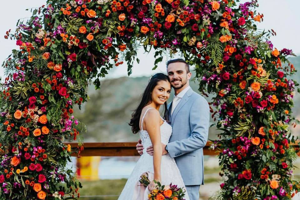 decoração casamento civil simples