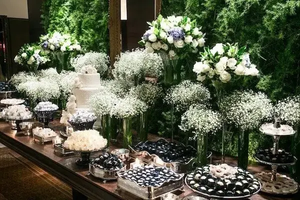 ideias de decoração de casamento com mosquitinho simples