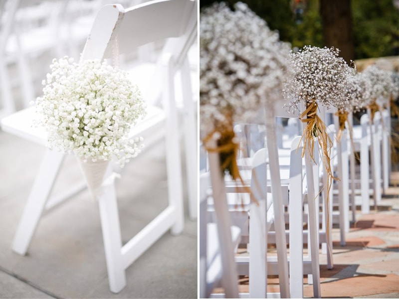 decoração casamento com mosquitinho