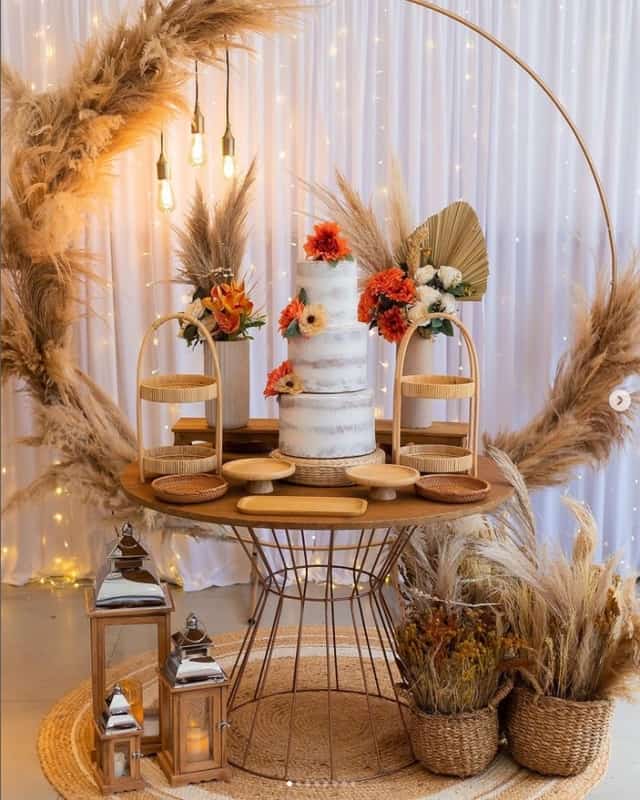 decoração casamento rustico