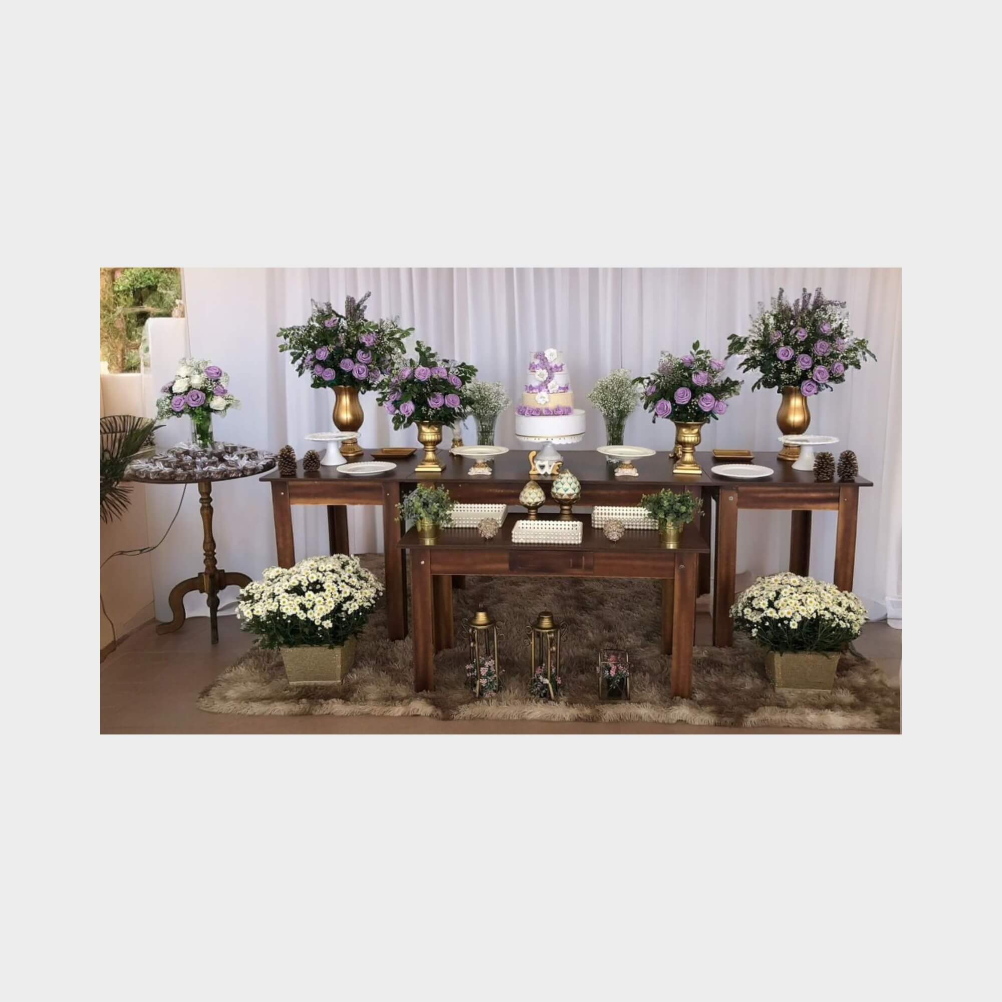 decoração casamento rustico