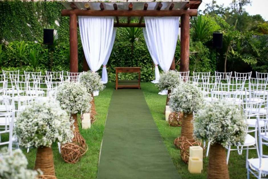 decoração casamento rustico